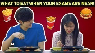 'What to eat if your exams are near | Brain Food for students | Education'