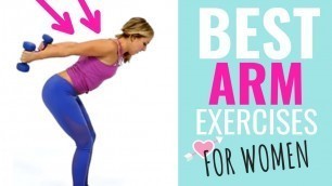 'Best Arm Exercises for Women | Strength Training for Women'