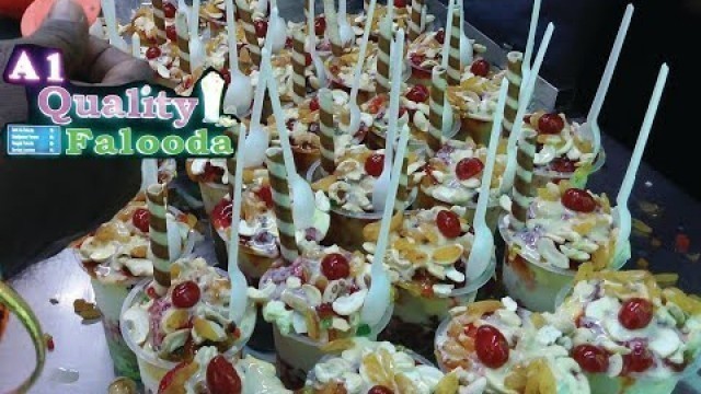 'విజయవాడలో || A1 QUALITY FALOODA || VIJAYAWADA NIGHT FOOD COURT || Telugu Street Food Vijayawada'