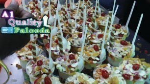 'విజయవాడలో || A1 QUALITY FALOODA || VIJAYAWADA NIGHT FOOD COURT || Telugu Street Food Vijayawada'