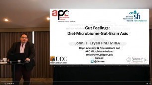'Eat2BeNICE / New Brain Nutrition 2019 / \"Gut Feelings:  Diet-Microbiome-Gut-Brain Axis\" (John Cryan)'