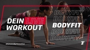 'Fitness First Live Workout - BodyFit mit Daniela'
