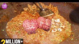 'Lamb/Mutton Brain & Kidney Fry | Indian Street Food | Mohammad Ali Road Mumbai'