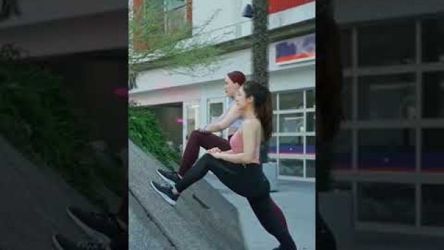 'Women Working Out Outdoor Exercise