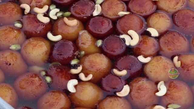 'Gulab Jamun recipe for poor childrens || Nawab\'s Kitchen'