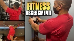 'VIDEO GAMER GETS HIS FIRST FITNESS ASSESSMENT!!'