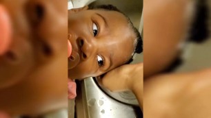 'Carols Daughter hair wash routine.'
