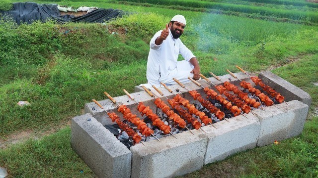 'Chicken Tikka Recipe | Chicken Tikka Kebab Recipe without Oven |Nawabs'