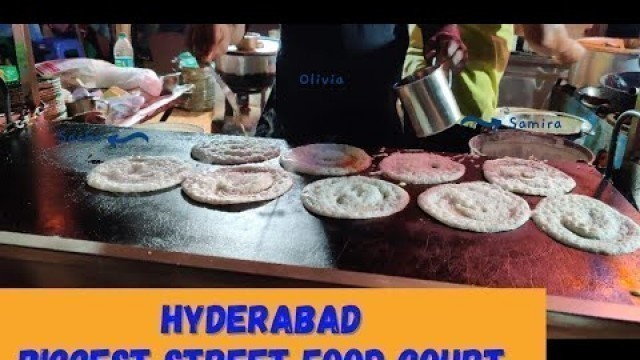 'Hyderabad Latest Street Food|Kukatpally Street Food|Night Food Court|Telugu Vlogs|Hyndavi Rao|2022'