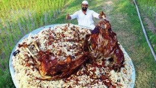 'Full Goat Mandi Recipe || Rare Whole Goat Mutton Mandi For Kids || Nawabs kitchen'