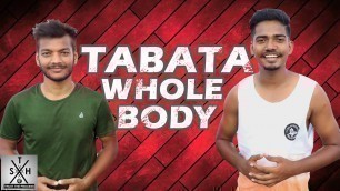 '5 Minute Full Body Tabata Workout | Full Body Workout At Home (Follow Along)'