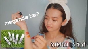 'simple makeup tutorial and talisha sheen liptint review ❤'