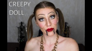 'SENEBEAUTY - HALLOWEEN MAKEUP TUTORIAL: CREEPY DOLL | HOLB'