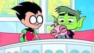 'Teen Titans Go! - Episode 43 - \"Brain Food\" Clip'