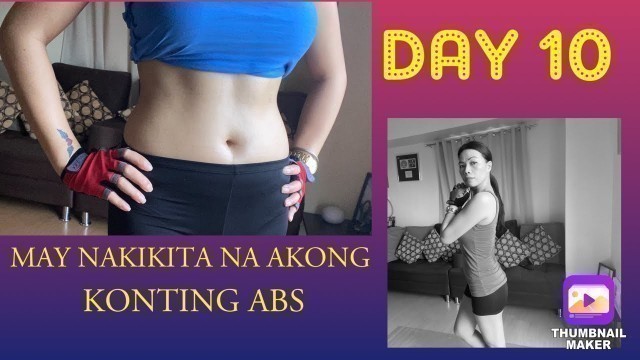 'INTENSE LOWER ABS WORKOUT/HOME WORKOUT ROUTINE/ABS CHALLENGE WORKOUT DAY 10/MISHELLE HURREN'