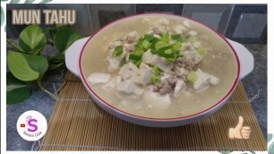 'RESEP MUN TAHU ALA RESTORAN CHINESE FOOD'