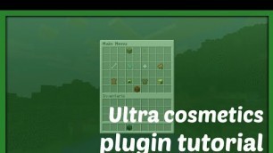 'ULTRA COSMETIC PLUGIN || Tutorial [Nederlands/Dutch]'