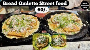 'Tasty Bread Omelette | Vijayawada night food court | @Indian Street Food Videos'