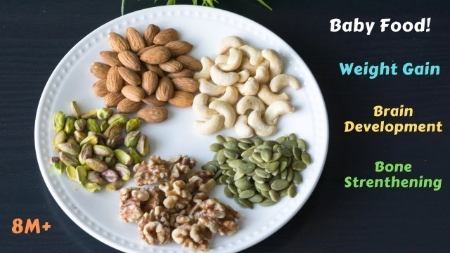 'Baby Food | Brain Development, Bone Strengthening, Weight Gaining Powder | 6 Recipes!'