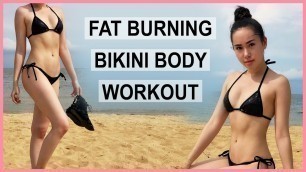 '10 MIN FAT BURNING HIIT WORKOUT | Exercises for a Bikini Body!'
