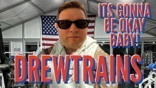 'Drew Trains first fitness video!'