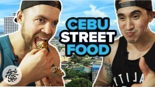 'Filipino STREET FOOD tour 2020 - Night food market in CEBU city!'