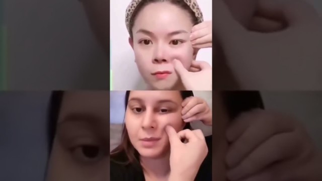 'face yoga for women #faceyoga #shorts #healthfithindi #fitness #fatloss #youtubeshorts'