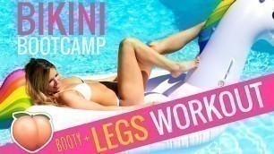 'Bikini Bootcamp - Lower Body Workout with Super Sister Fitness'