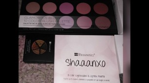 'BEAUTY HAUL : BHCOSMETIC Shaaanxo palette / Sacha Foundation/  Butter Cup/ Double Duty brush set'