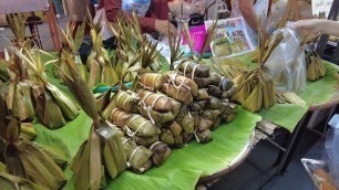 'Thai Street Food At Bangkok Weekend Night Market'