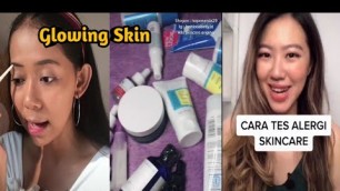 'TIK TOK PART 35 SKINCARE GLOWING CHECK TIKTOK SKINCARE CHECK'