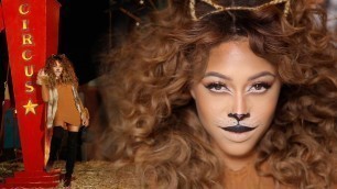 'Lion Makeup + Hair | Halloween 2016'