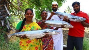 'KING FISH CURRY Recipe | Traditional Fish Curry Recipe Tasty Village Food Recipe by Nawabs kitchen'