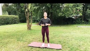 'Mama Fitness - Übung für Rücken und Po'