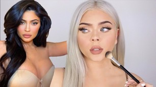 'TRYING TO RECREATE KYLIE JENNER\'S EVERYDAY MAKEUP LOOK'