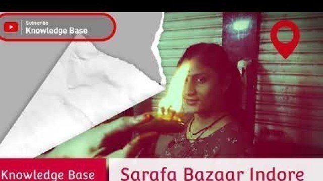 'Sarafa Bazar Indore | Indore Street food |Night food market |सर्राफा बाजार|'