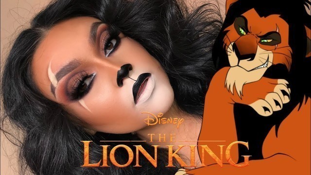 'THE LION KING- SCAR MAKEUP TUTORIAL || SANDI JARQUIN'