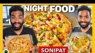 'Sonipat Night Street Food Tour | Veggie Paaji'