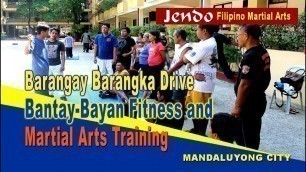 'Jendo:  Barangay Barangka Drive Bantay-Bayan Martial Arts and Fitness Training Program (Ep#2)'
