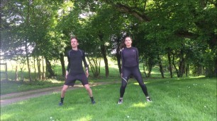 'Quarantine life: Uptown Funk workout'