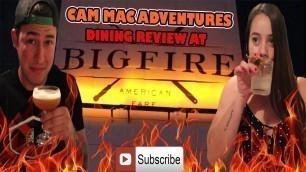 'BigFire American Fare Experience and Dining Review | Universal\'s CityWalk | Universal Orlando Resort'