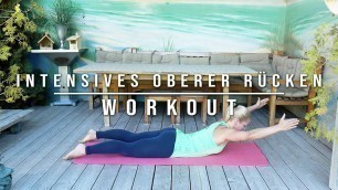 'Oberen Rücken Trainieren - Intensives Oberer Rücken Workout'