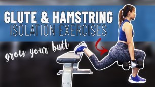 'Gym Glute & Hamstring Exercises for Women | Joanna Soh'