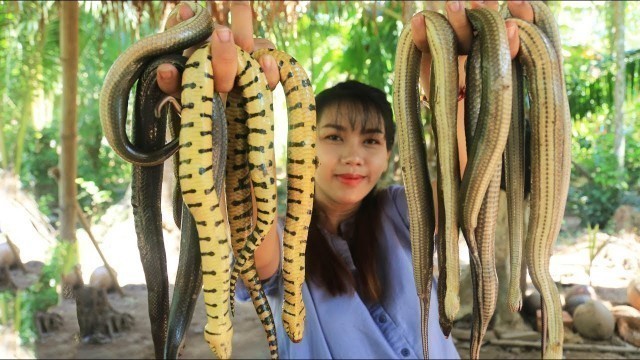 'Yummy cooking snake soup recipe - Cooking skill'