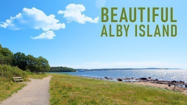 'Virtual Run | Alby Island | Treadmill Scenery Workout | Treadmill Walk'
