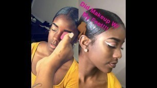 'Prom Makeup Done W/ My Feet| By Its_kashmiere'
