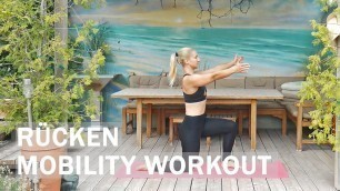'Rücken Mobility Workout - Rücken Mobilität Trainieren - Mobility Routine'