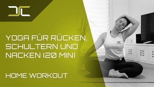 'Yoga für Rücken, Schultern und Nacken - Thomas Sport Center - Home Workout'