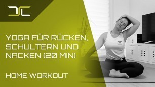 'Yoga für Rücken, Schultern und Nacken - Thomas Sport Center - Home Workout'