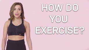'Women Sizes 0 Through 28 on How They Exercise | Glamour'